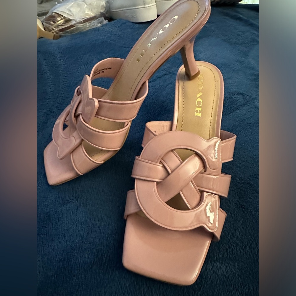 COACH Women's Tillie Sandal authentic/new/no box, color pink